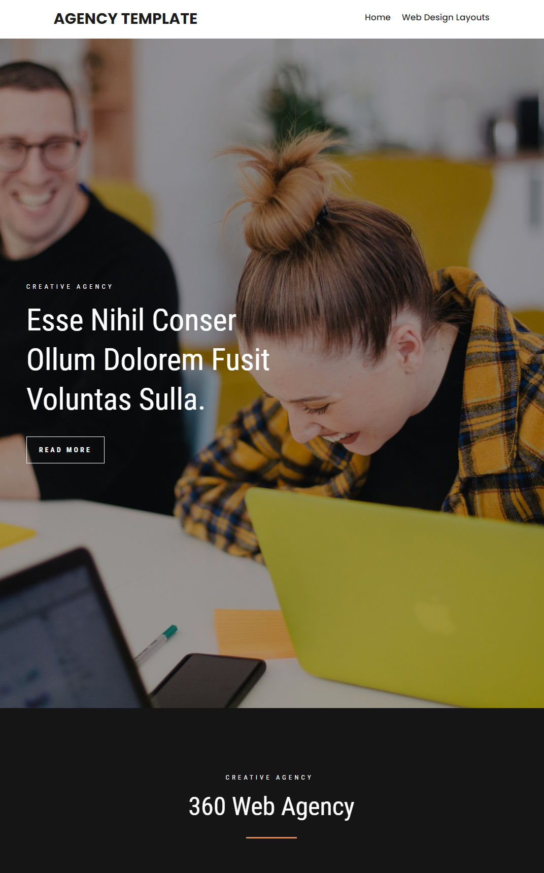 10004 – Agency Website Design