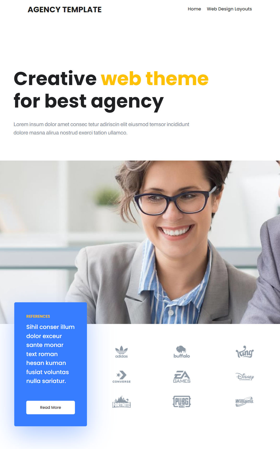 10007 – Agency Website Design