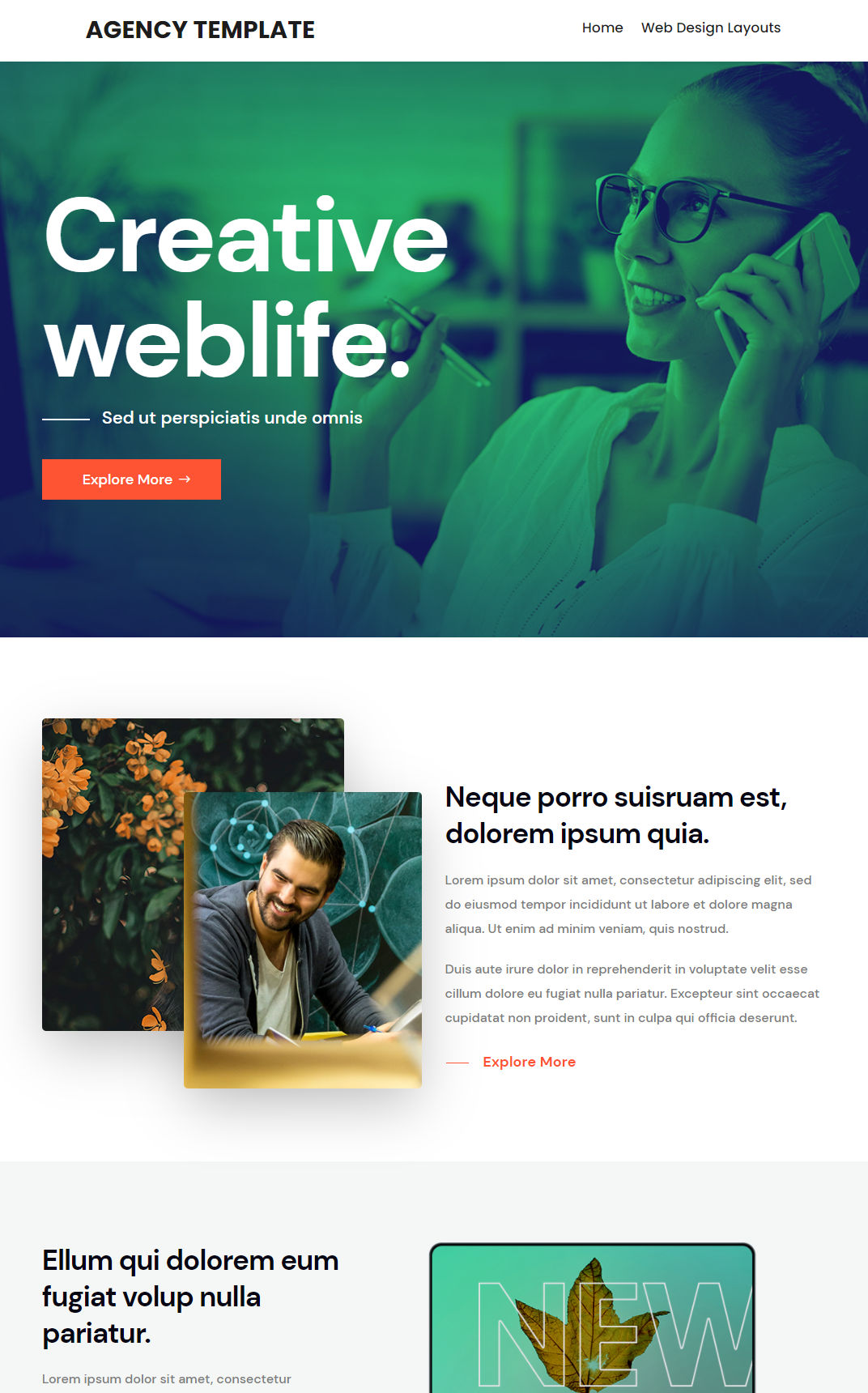 10010 – Agency Website Design