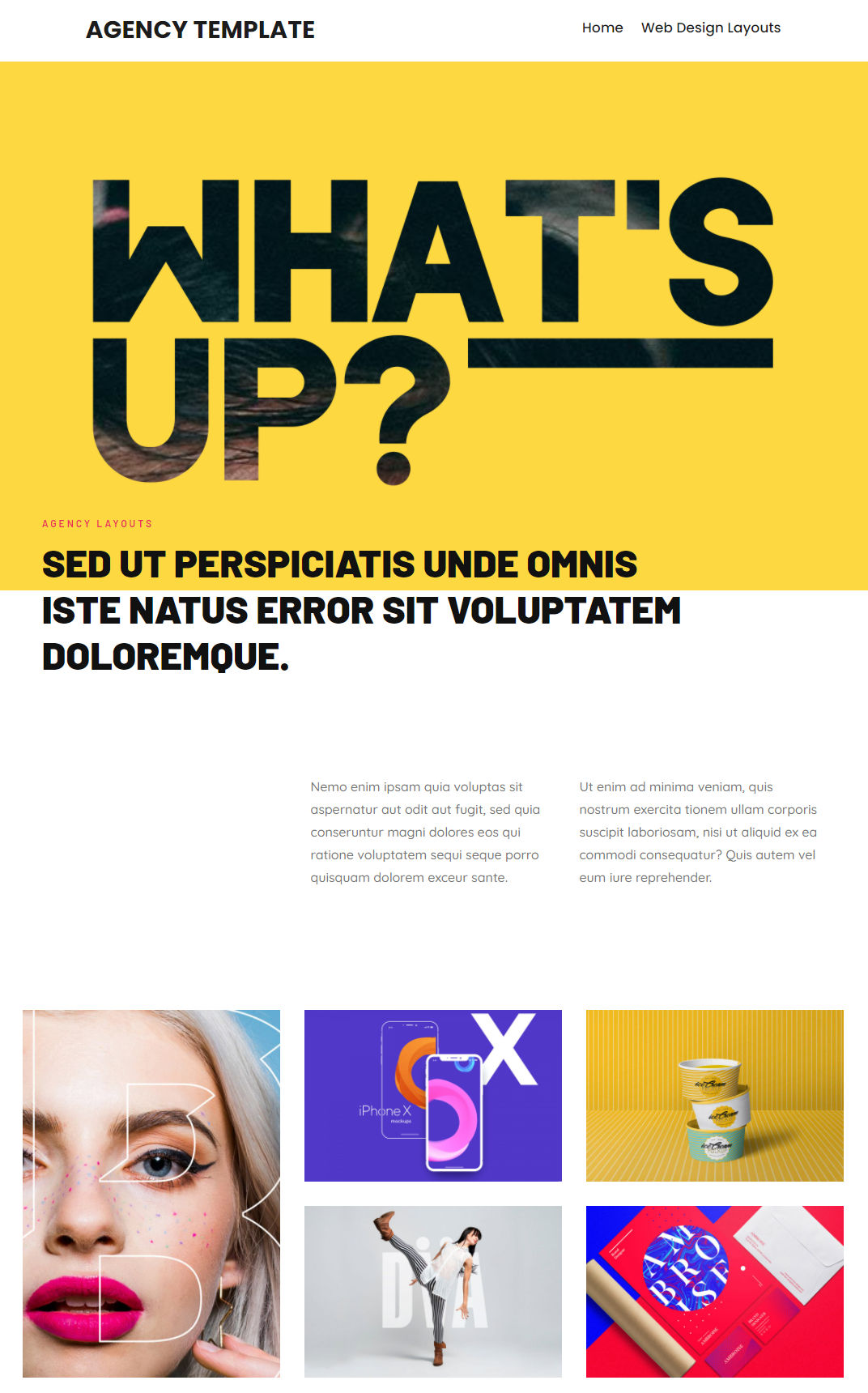 10015 – Agency Website Design