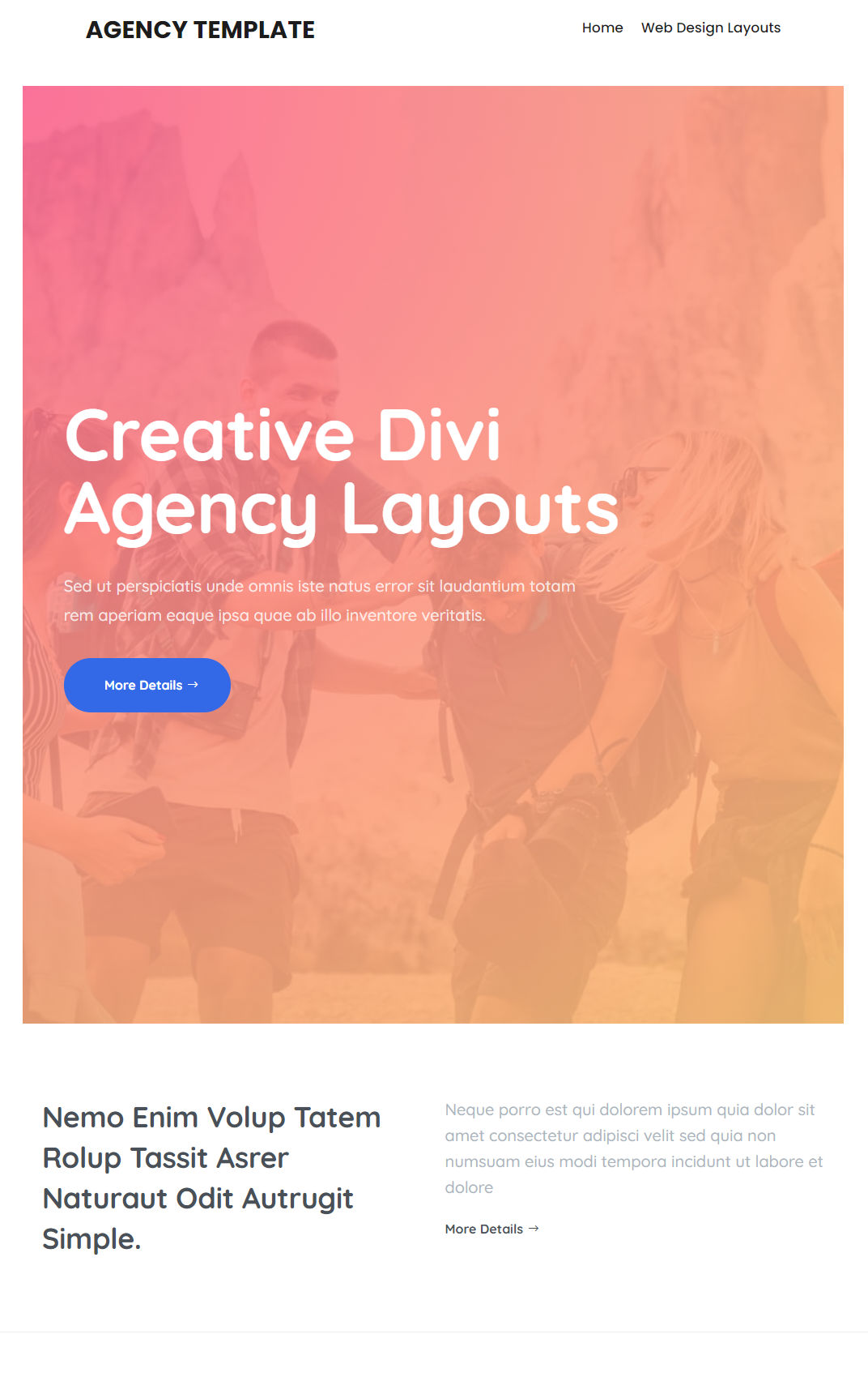 10020 – Agency Website Design