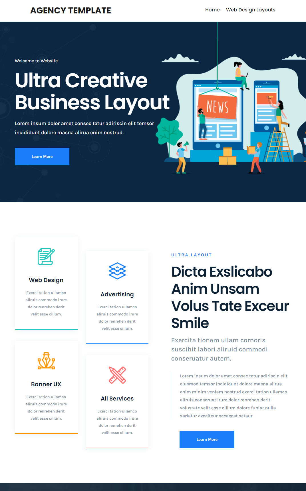 10024 – Agency Website Design
