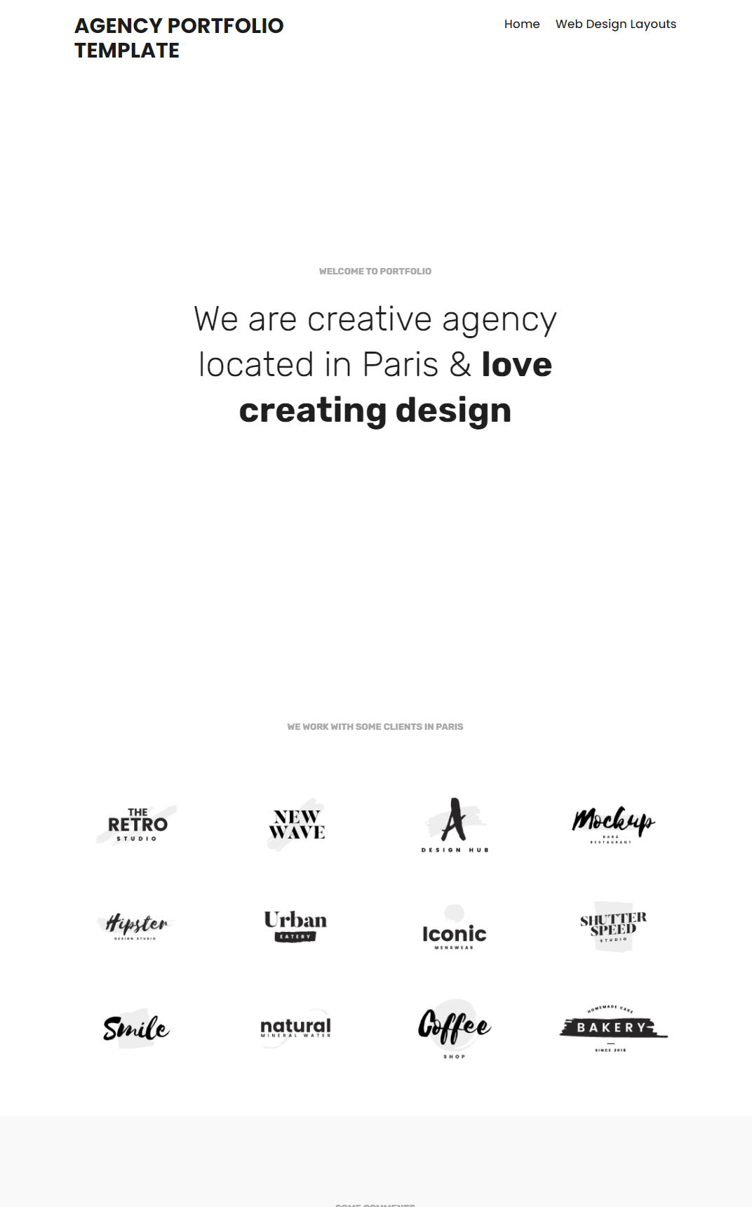 10031 – Agency Portfolio Website Design