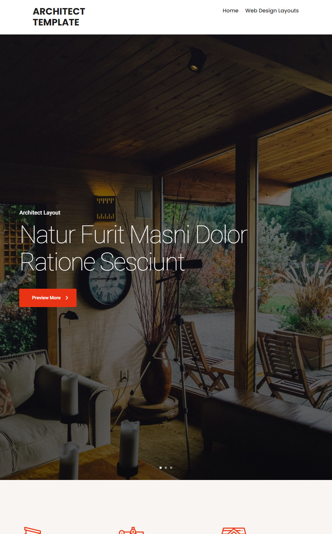 10051 – Architect Website Design
