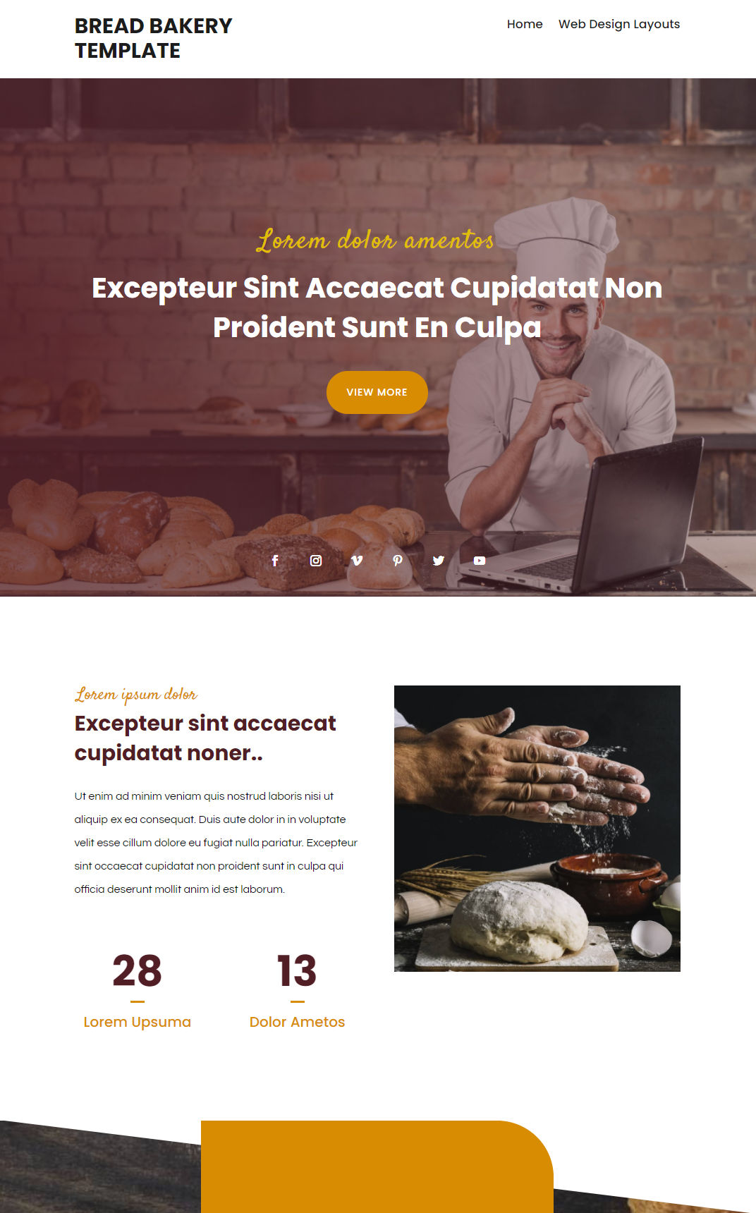 10065 – Bread Bakery Website Design