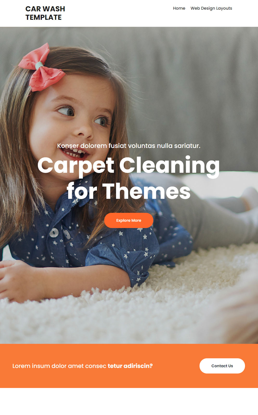 10078 – Carpet Cleaning Website Design