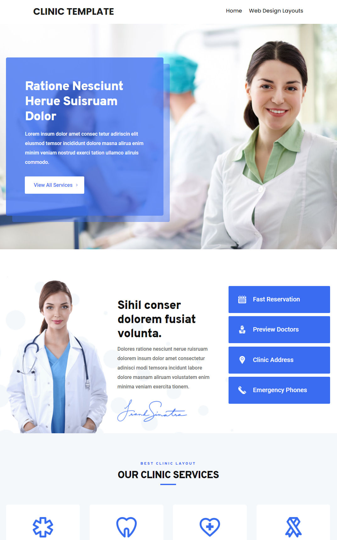 10104 – Clinic Website Design