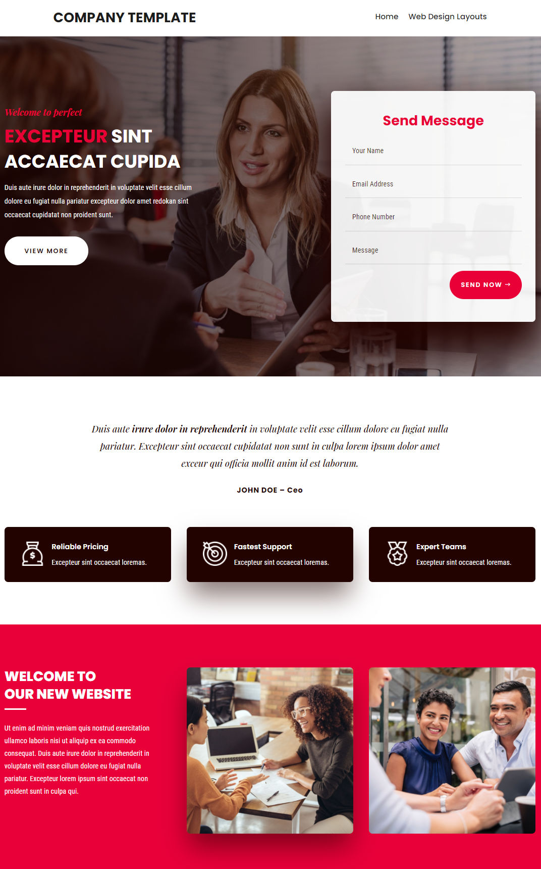10114 – Company Website Design