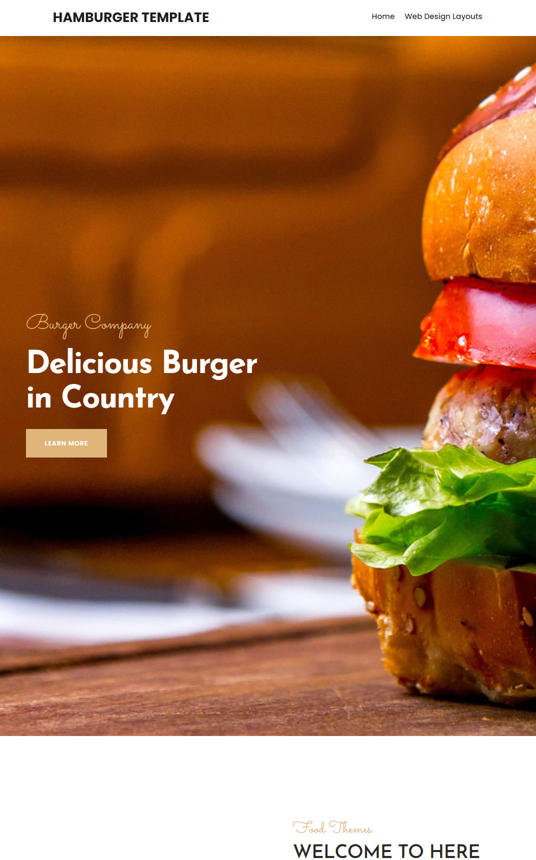 10245 – Hamburger Website Design