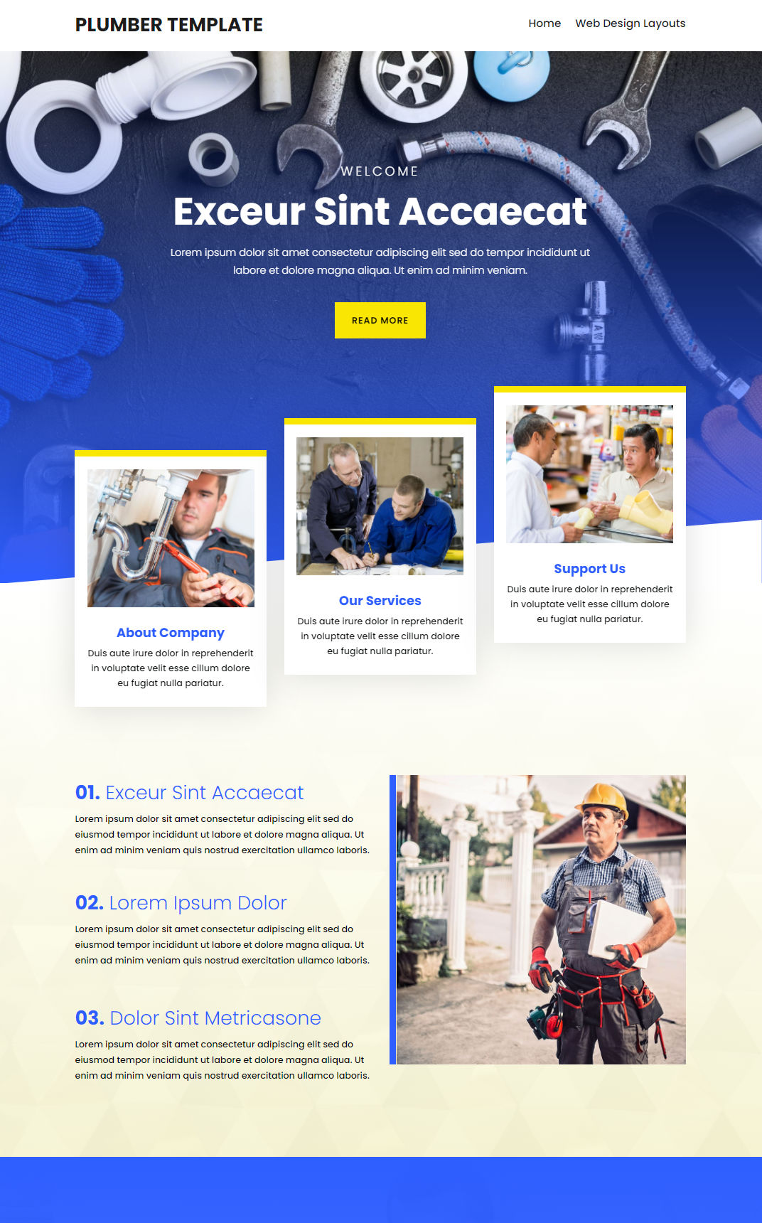 10369 – Plumber Website Design