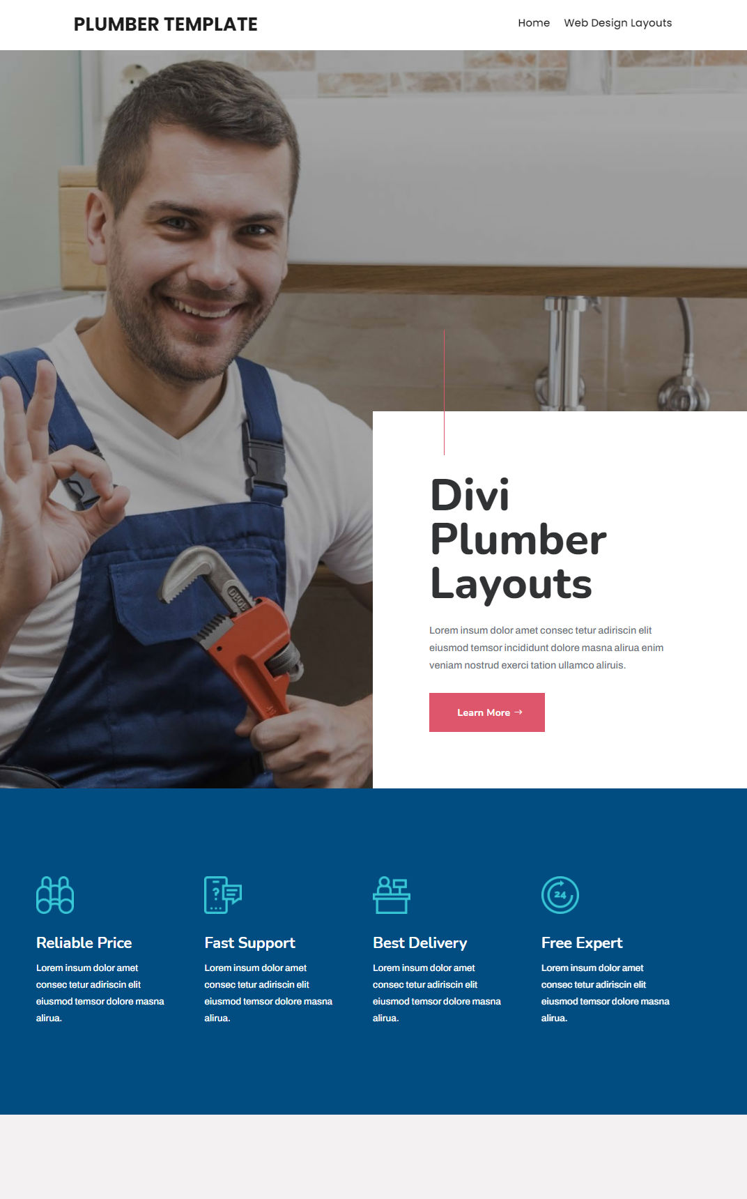10370 – Plumber Website Design