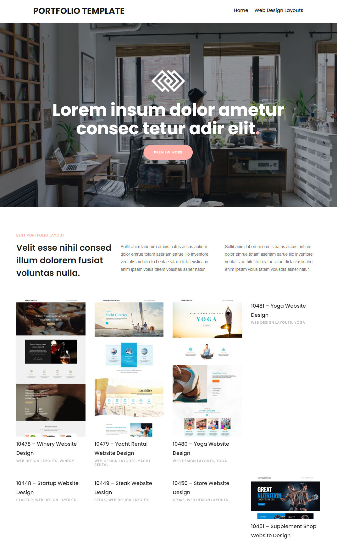 10373 – Portfolio Website Design