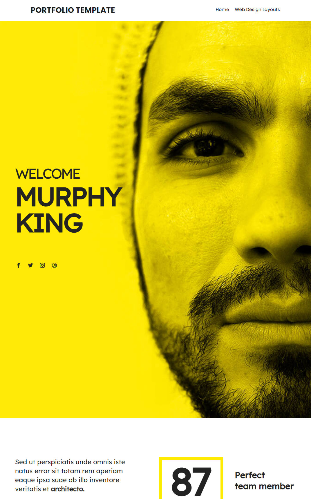 10378 – Portfolio Website Design