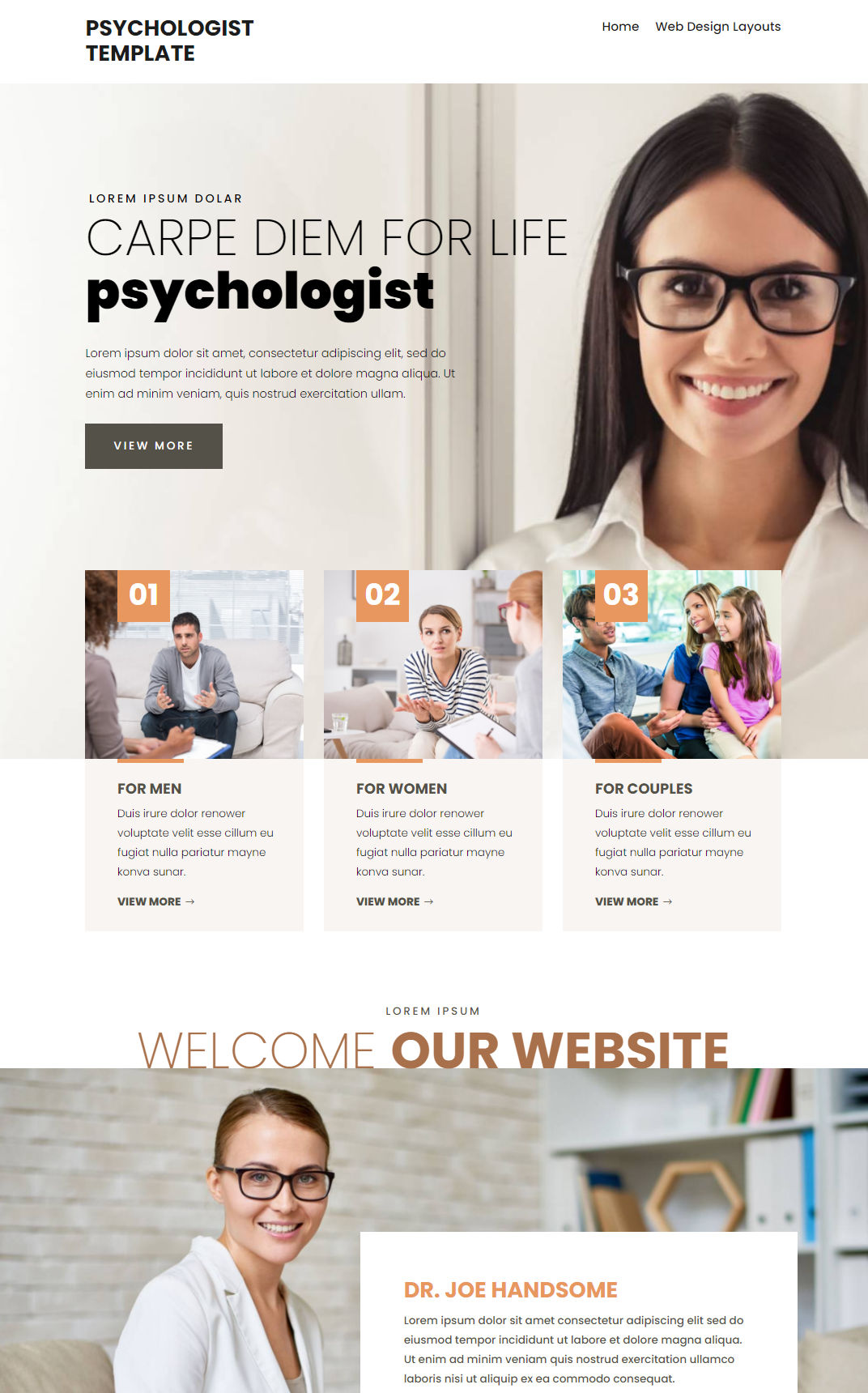 10382 – Psychologist Website Design