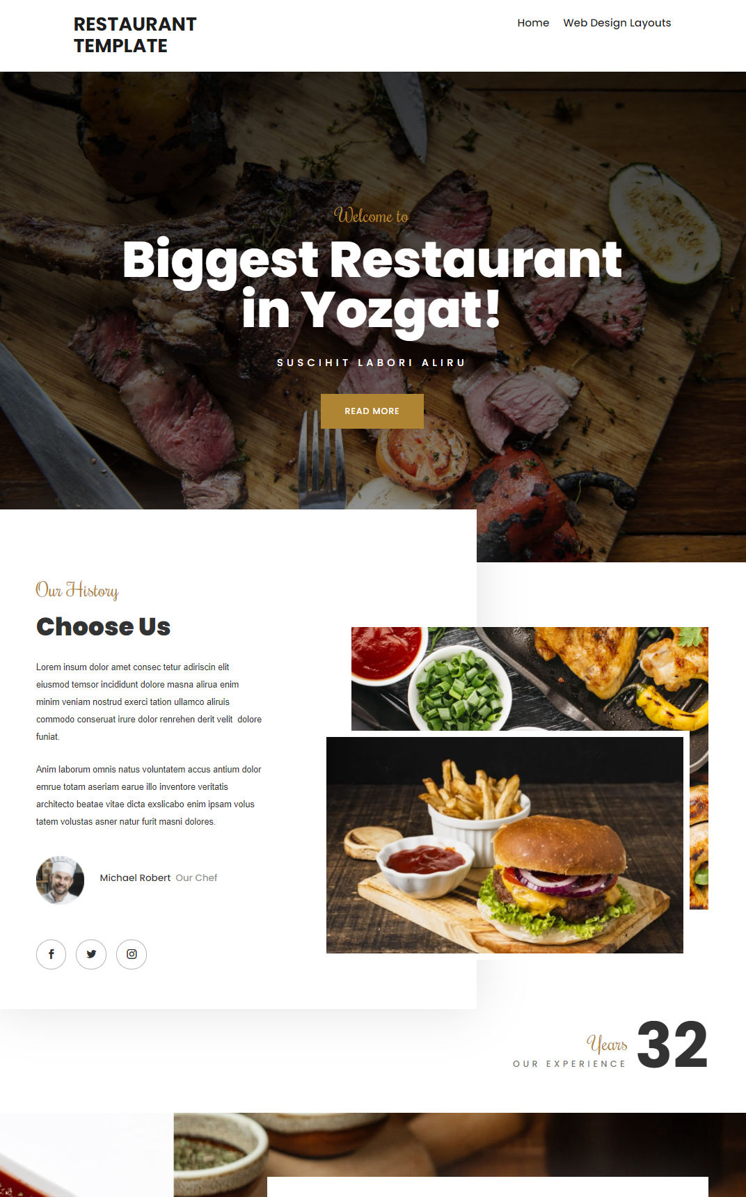 10387 – Restaurant Website Design