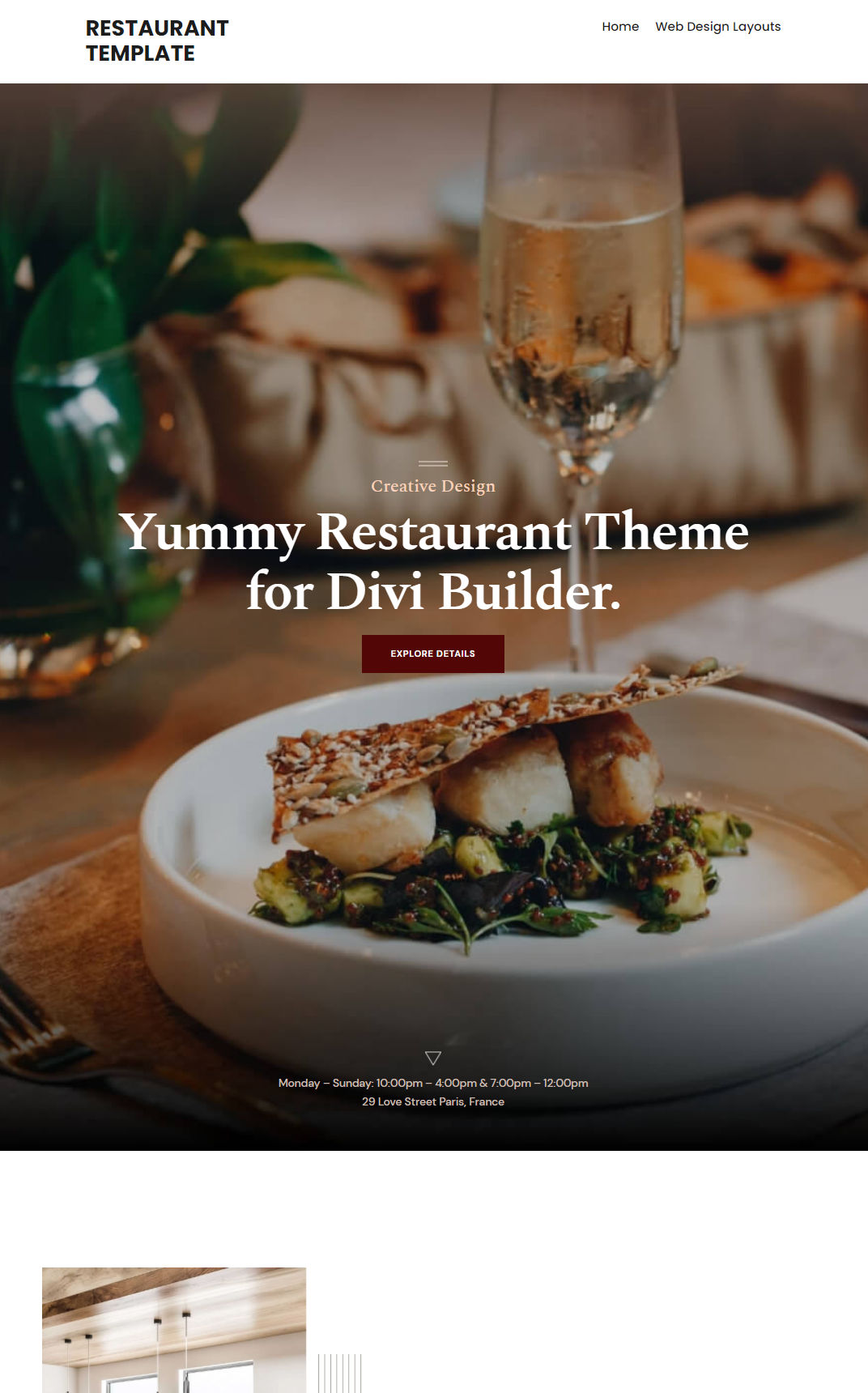 10392 – Restaurant Website Design
