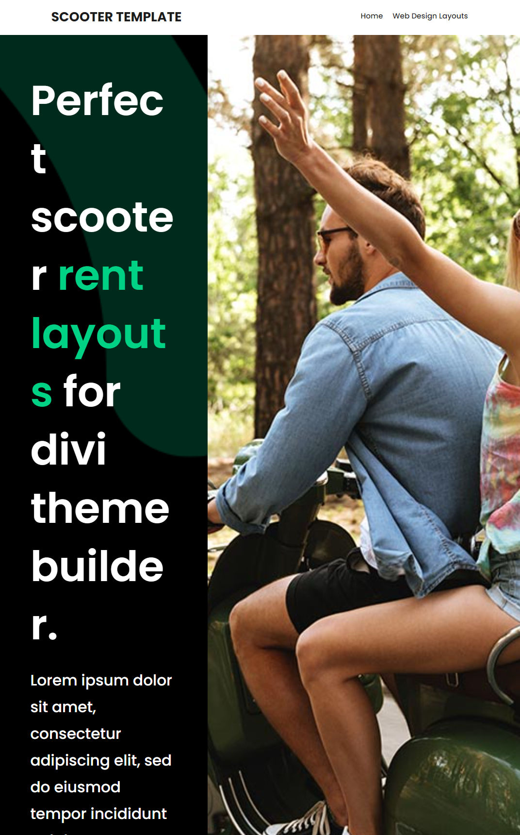 10396 – Scooter Website Design
