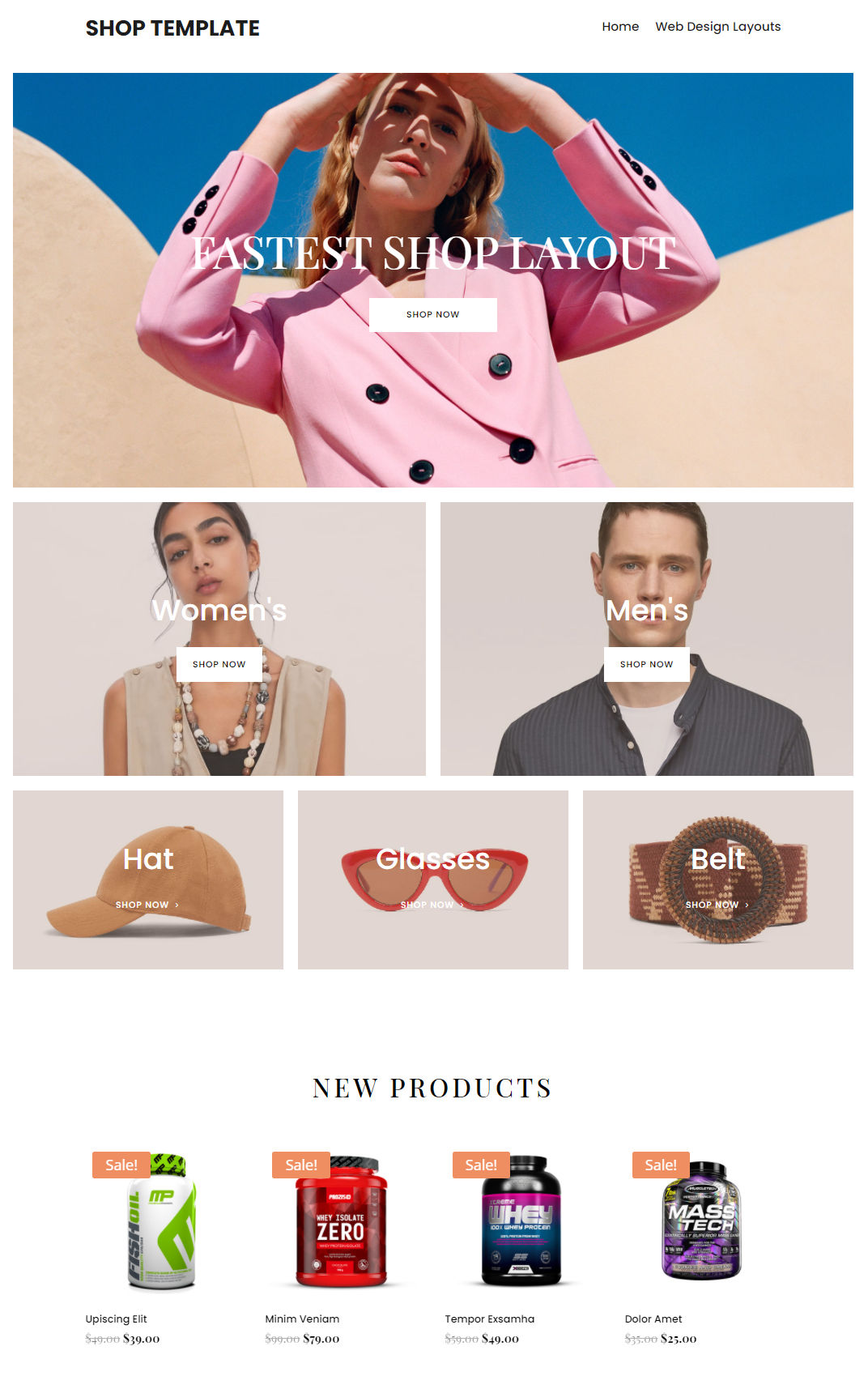 10403 – Shop Website Design