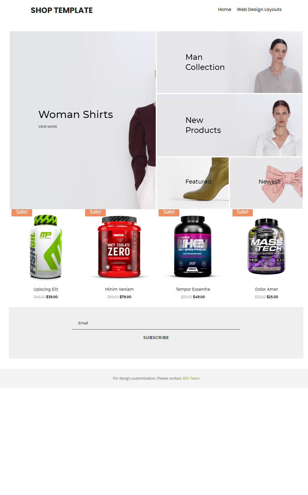 10410 – Shop Website Design
