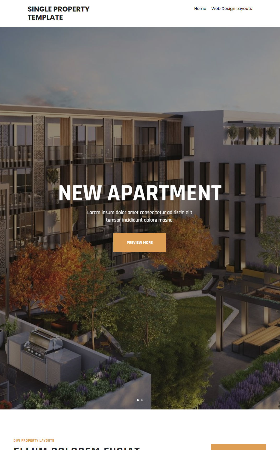 10442 – Single Property Website Design