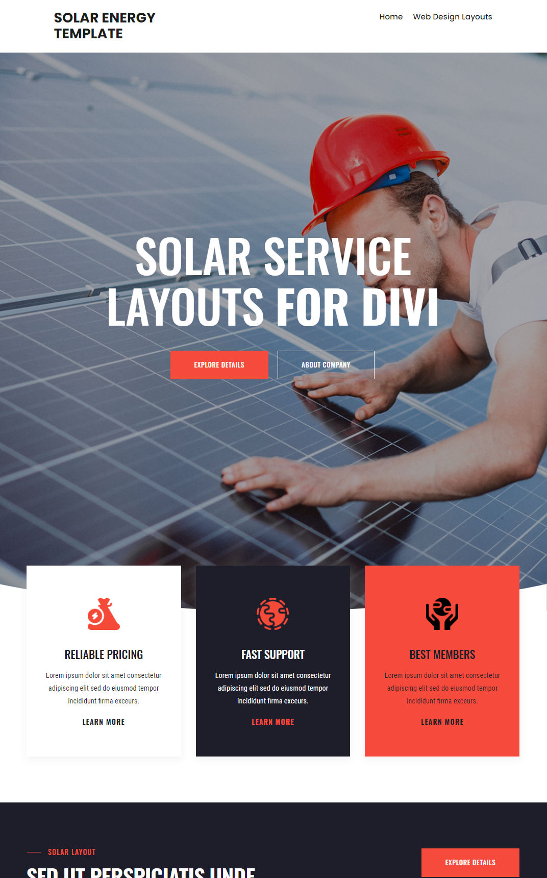 10446 – Solar Energy Website Design