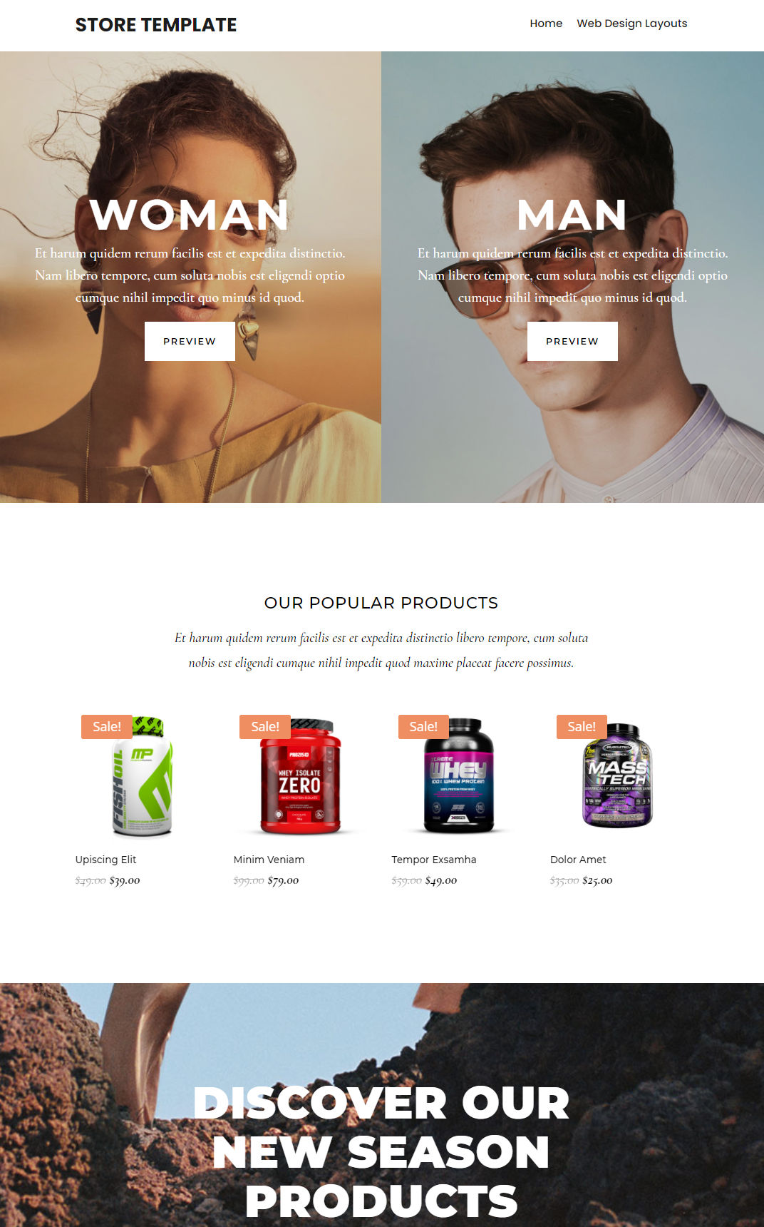 10450 – Store Website Design