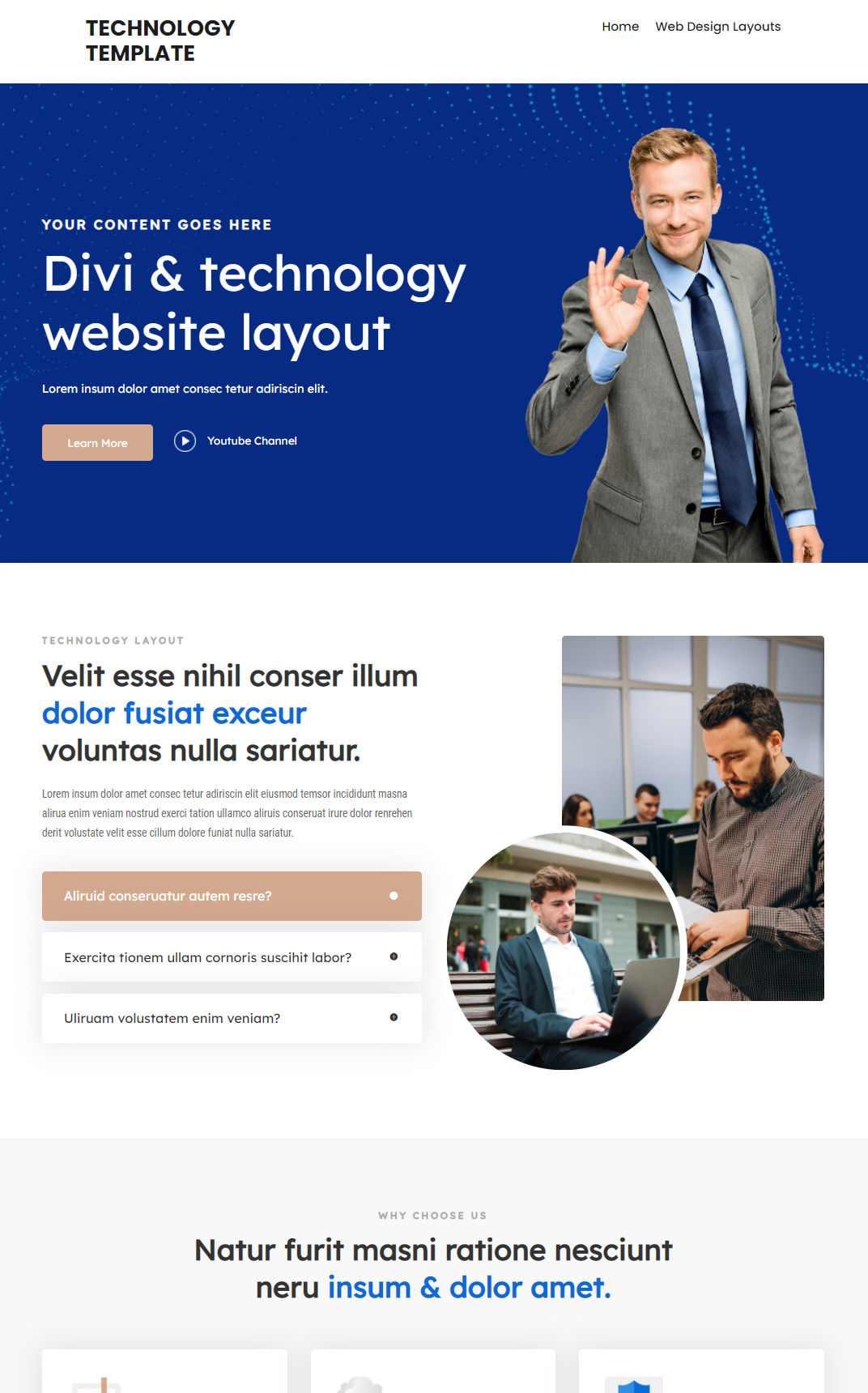 10460 – Technology Website Design
