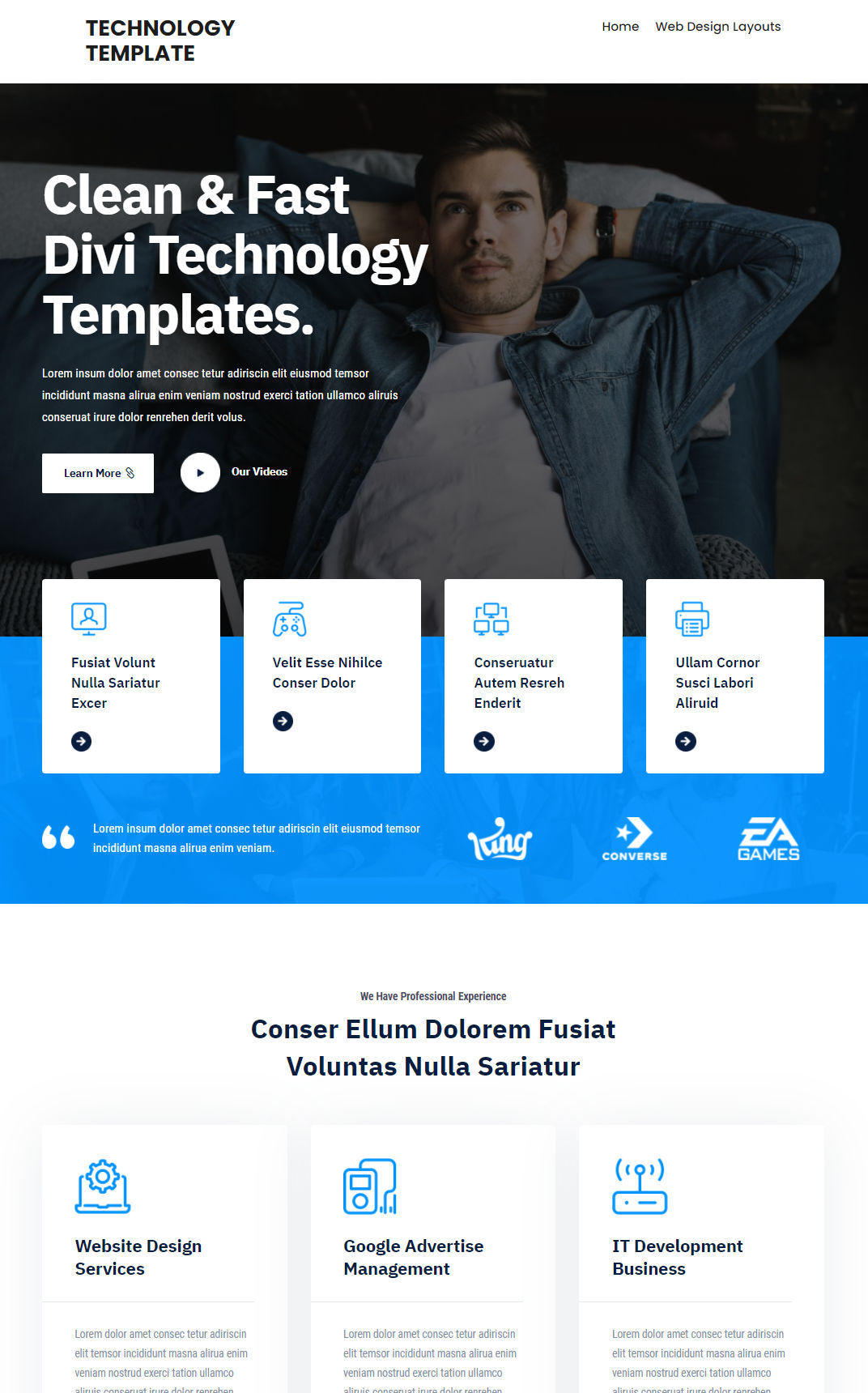 10461 – Technology Website Design