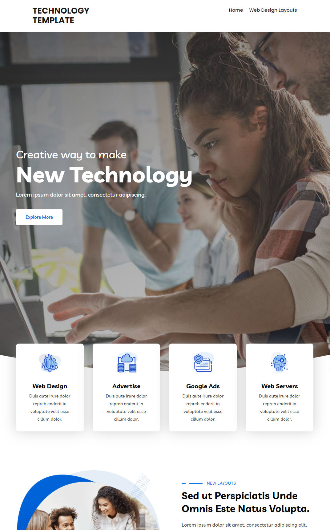 10462 – Technology Website Design